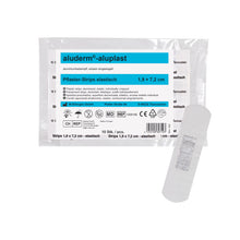 Paski elastyczne aluderm®-aluplast 1,9 x 7,2 cm, 10 sztuk