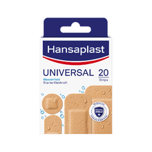 Plastry Hansaplast UNIVERSAL, 20 sztuk, 4 rozmiary