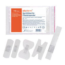 Zestaw uzupełniający do dozownika plastrów aluderm®-aluplast