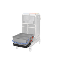 Numatic MMK 3, zestaw pojemników na mopa czarny - 2 x pojemnik na mopa MoppMatic MK 3, pojemnik na wiadro | Opakowanie (1 szt.)