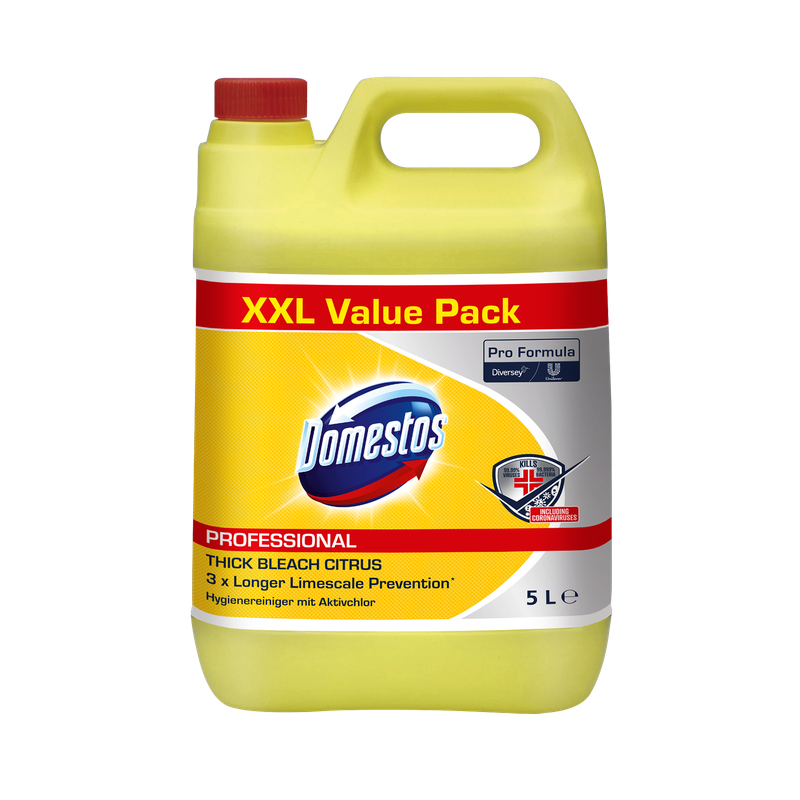 Domestos Pro Formula Citrus Fresh, higieniczny środek czyszczący o cytrusowej świeżości