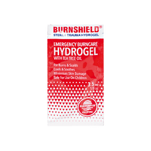 Burnshield Burngel – saszetki z hydrożelem w postaci płatków, 3,5 ml