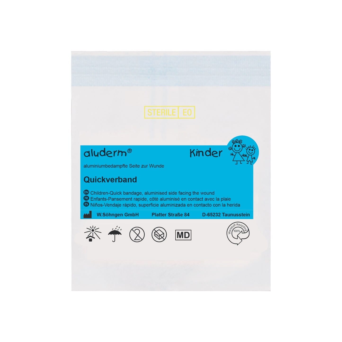 aluderm® Kinder-Quickverband groß