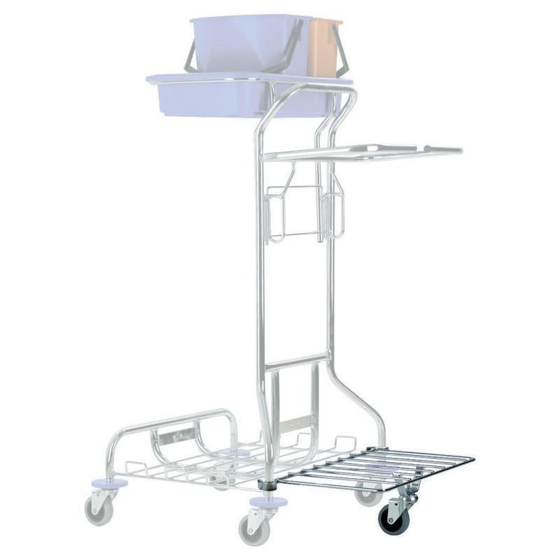 VERMOP ruszt odkładczy z kółkiem 75mm, 66 x 30 x 16 cm | 1 sztuka 