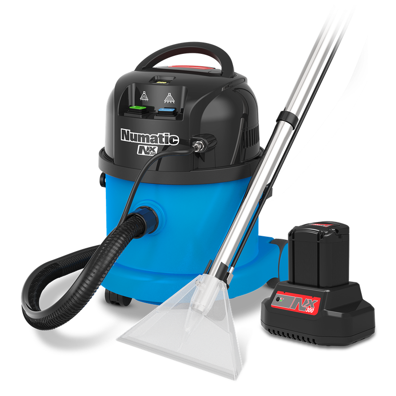 Odsysanie natryskowe akumulatorowe Numatic CTB370NX/1 Dywan, niebieski, zestaw akcesoriów A40B(B) Porównanie cen | Opakowanie (1 szt.)