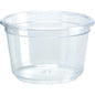 Przezroczysty kubek na dressing PS 47x47x29 mm od Duni GmbH to przezroczysty pojemnik, idealny na sosy, przyprawy lub małe porcje jedzenia. Idealny na przyjęcia lub wydarzenia. Sprzedawany w opakowaniach po 50 sztuk, idealny dla gastronomii.