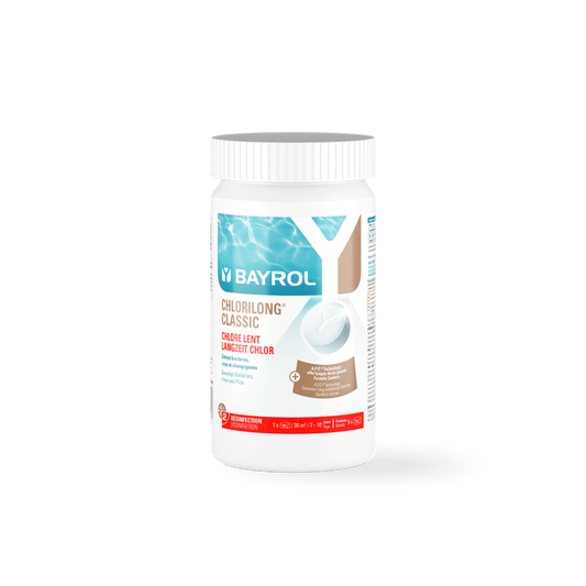 BAYROL Chlorilong® CLASSIC wolno rozpuszczające się chlorowe tabletki do basenów