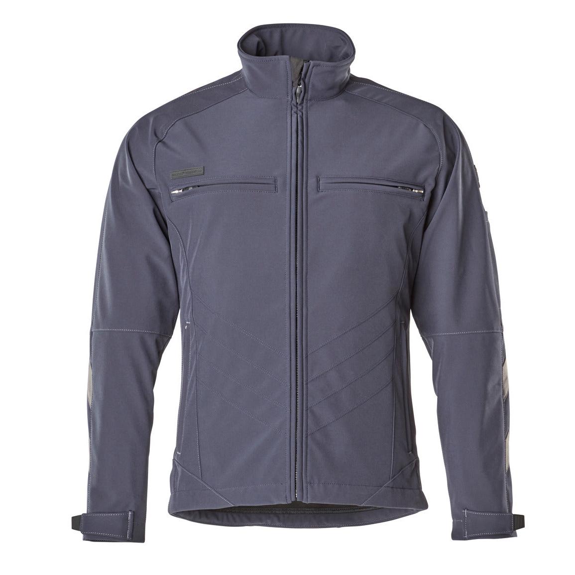 Kurtka MASCOT® Dresden Soft Shell, czarno-niebieska