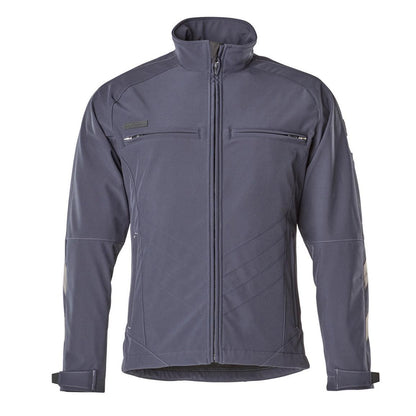 Kurtka MASCOT® Dresden Soft Shell, czarno-niebieska