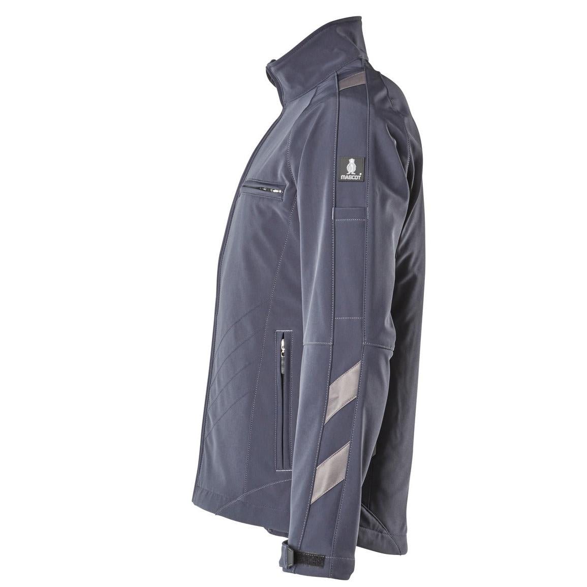 Kurtka MASCOT® Dresden Soft Shell, czarno-niebieska