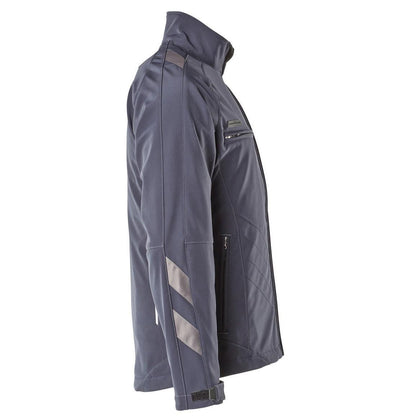 Kurtka MASCOT® Dresden Soft Shell, czarno-niebieska