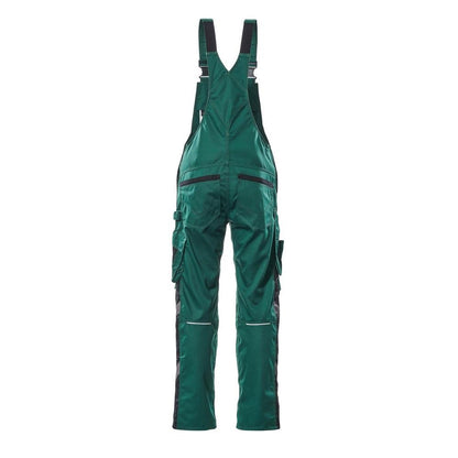 Ogrodniczki MASCOT® Augsburg, zielono-czarne