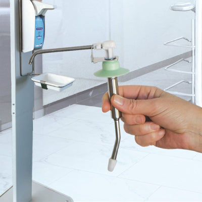 Dozownik euro na tylnej ścianie