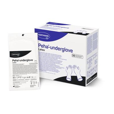 Peha-rękawice pwf 6 szt. lateks 50PR | Opakowanie (50 sztuk)