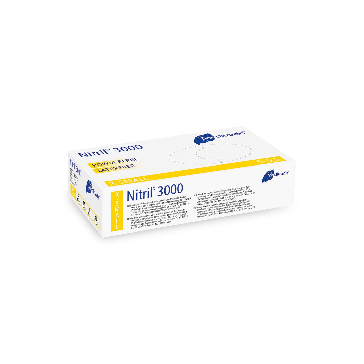 Rękawica nitrylowa Meditrade Nitril® 3000