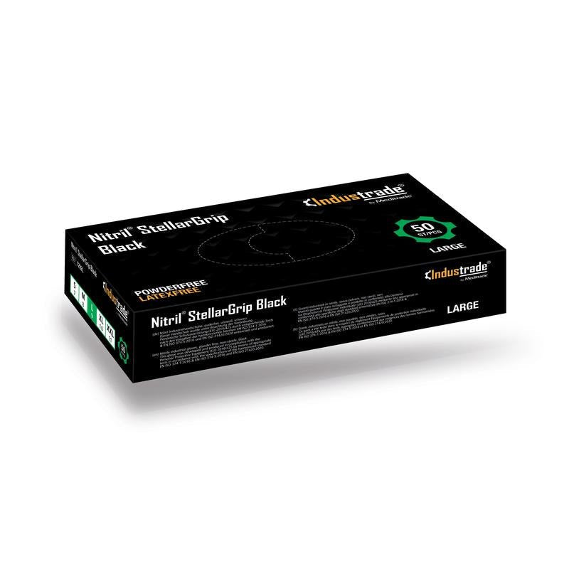 Nitryl StellarGrip czarny (50 szt.)