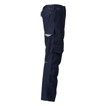 Spodnie MASCOT® Arosa Multisafe, czarno-niebieskie