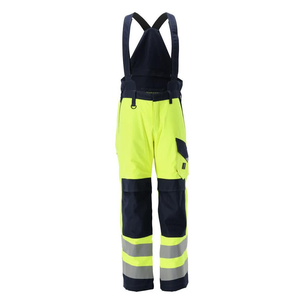 Spodnie zimowe MASCOT® Renens Multisafe, odblaskowe żółto/czarno-niebieskie