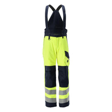 Spodnie zimowe MASCOT® Renens Multisafe, odblaskowe żółto/czarno-niebieskie