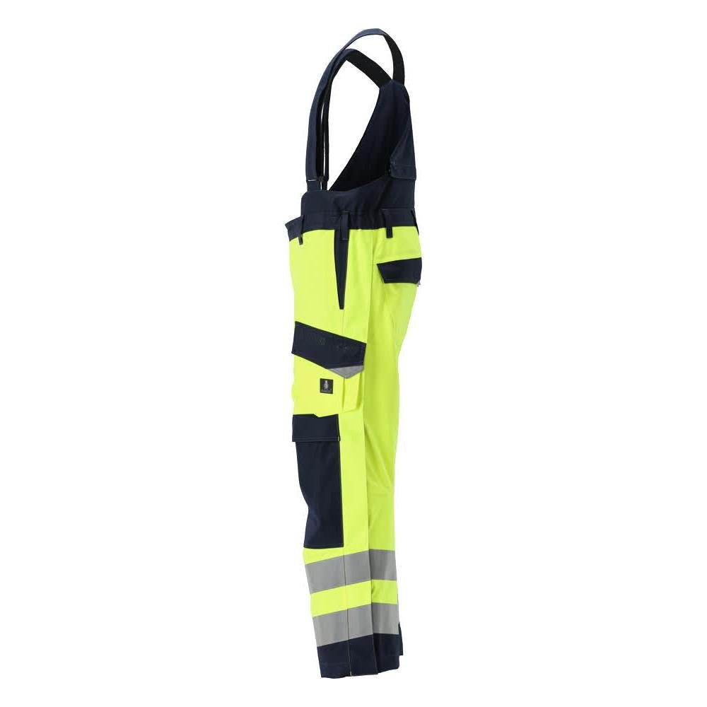 Spodnie zimowe MASCOT® Renens Multisafe, odblaskowe żółto/czarno-niebieskie