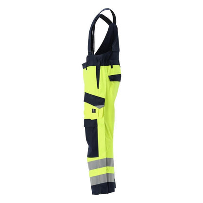 Spodnie zimowe MASCOT® Renens Multisafe, odblaskowe żółto/czarno-niebieskie