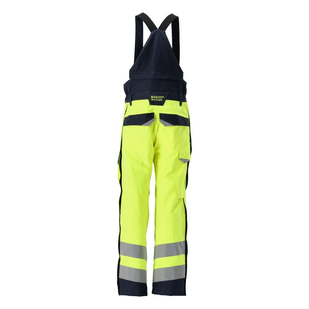 Spodnie zimowe MASCOT® Renens Multisafe, odblaskowe żółto/czarno-niebieskie