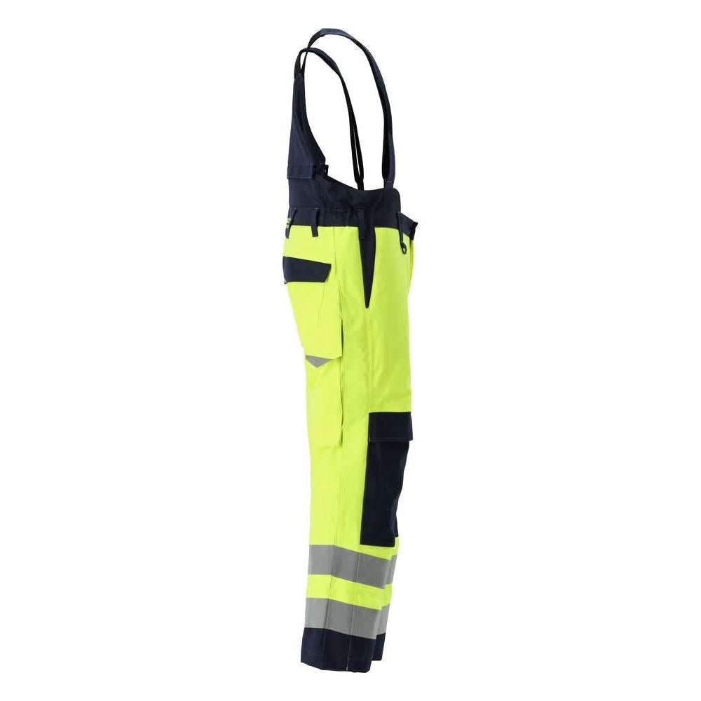 Spodnie zimowe MASCOT® Renens Multisafe, odblaskowe żółto/czarno-niebieskie