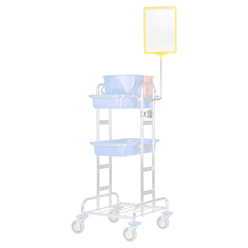 Stojak na plan pracy VERMOP, edycja żółta