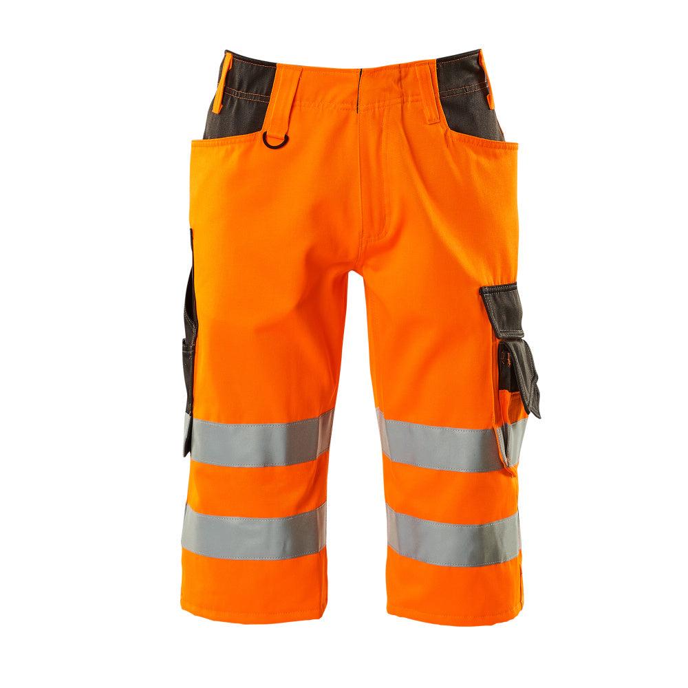Spodnie MASCOT® Luton o długości 3/4, odblaskowy pomarańczowy/ciemny antracyt