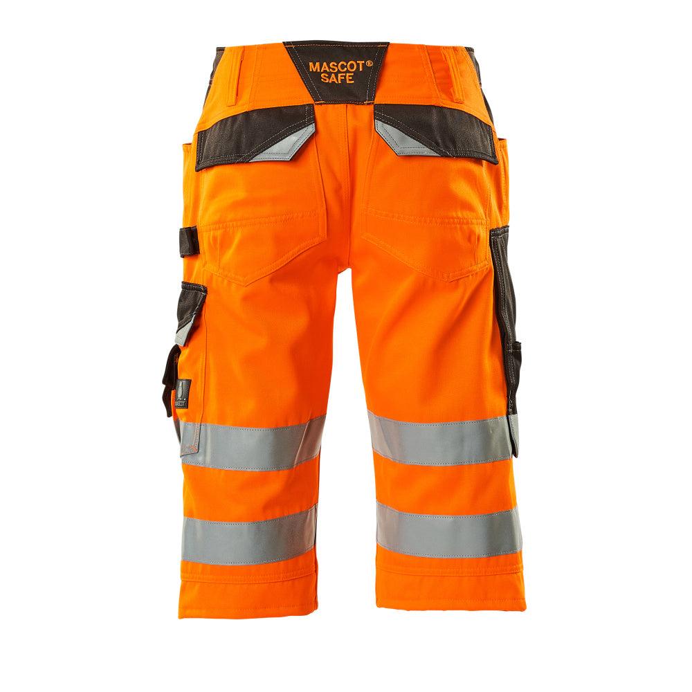 Spodnie MASCOT® Luton o długości 3/4, odblaskowy pomarańczowy/ciemny antracyt