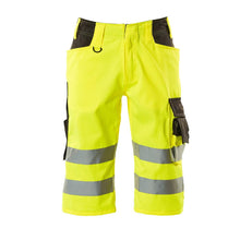 Spodnie MASCOT® Luton o długości 3/4, odblaskowy żółty/ciemny antracyt