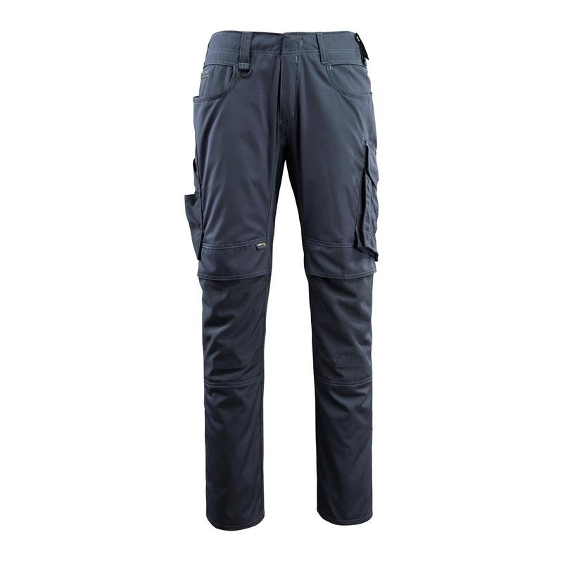 Spodnie MASCOT® Lemberg rozmiar 76C46, czarno-niebieskie | Opakowanie (1 szt.)