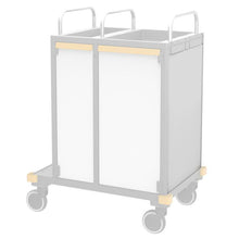 Ściana boczna VERMOP Platinum White, 714 x 497 x 3 cm