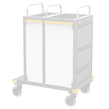 Ściana boczna VERMOP Multi ścianka Platinum biała, 497 x 174 x 3 cm