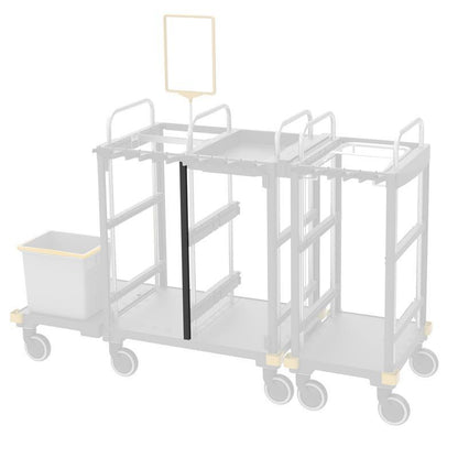 Listwa pośrednia VERMOP, antracyt 735mm, 74 x 4 x 2 cm