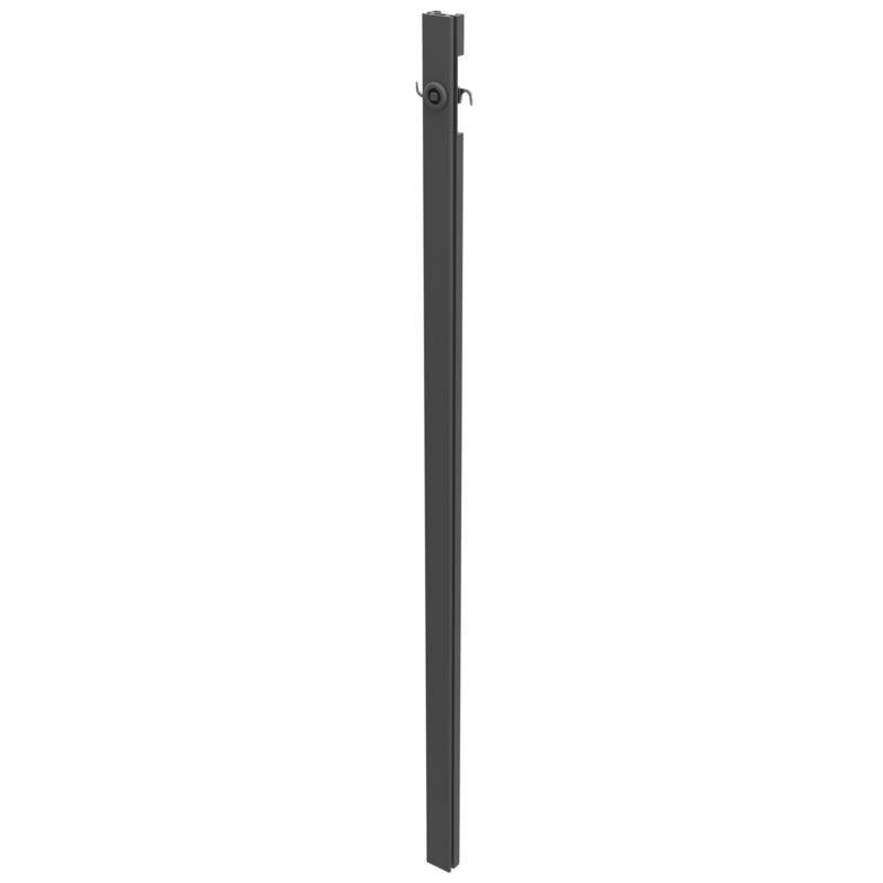 VERMOP Listwa środkowa z zamkiem, w tym EPL, 74 x 13 x 3 cm | 1 sztuka 