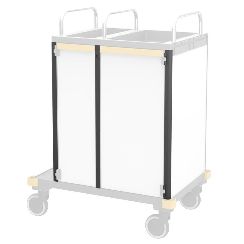 VERMOP Listwa środkowa z zamkiem, w tym EPL, 74 x 13 x 3 cm | 1 sztuka 