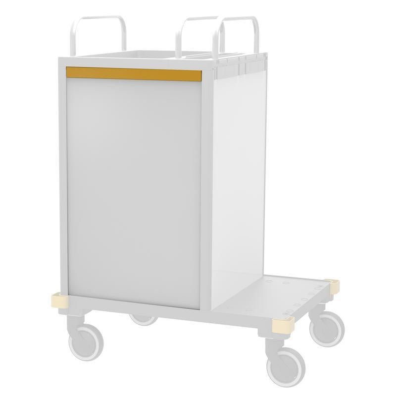 Panel tylny VERMOP H+ Skrzynka narzędziowa Platinum White, 738 x 48 cm