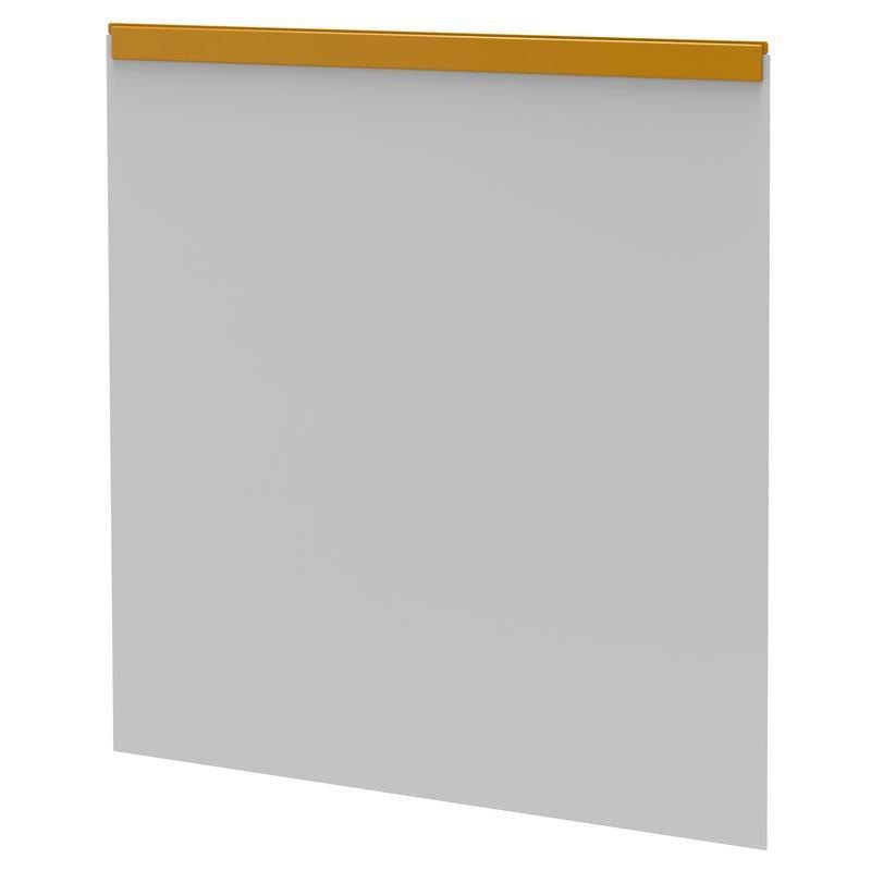 Ściana tylna VERMOP H+ Pudełko 10 l Platynowo-białe 738 x 600 x 9 cm