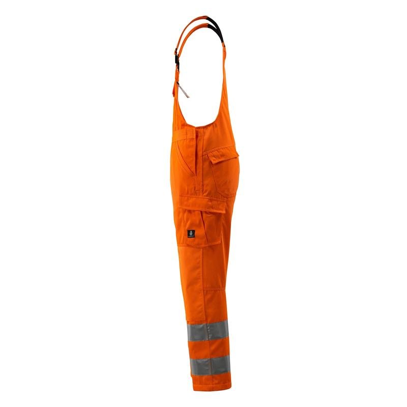 Ogrodniczki MASCOT® Devonport, pomarańczowe odblaskowe