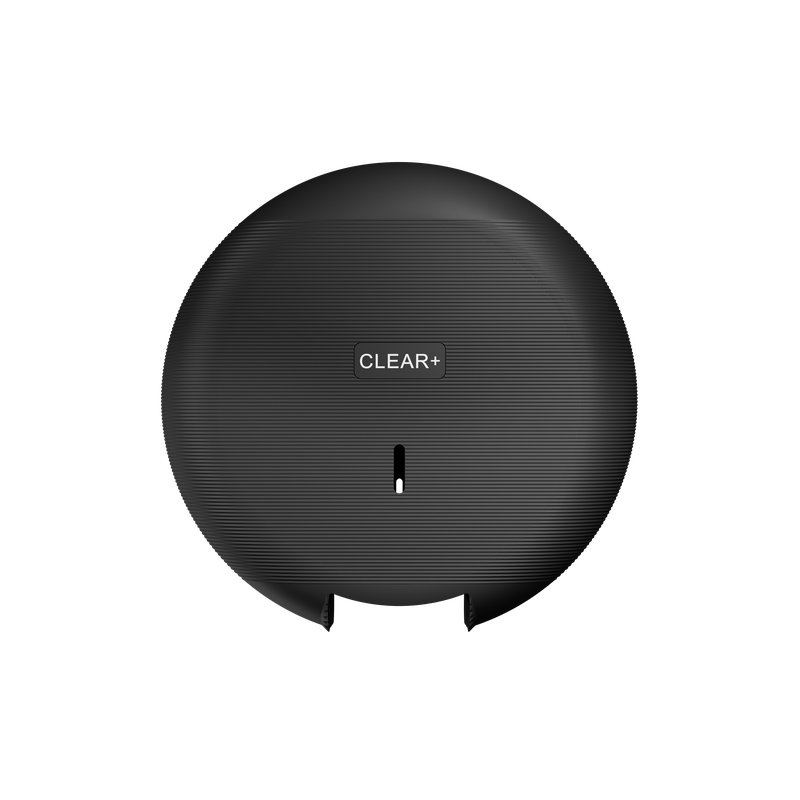 CLEAR+ EcoBlack Mini Jumbo Toilettenpapierspender