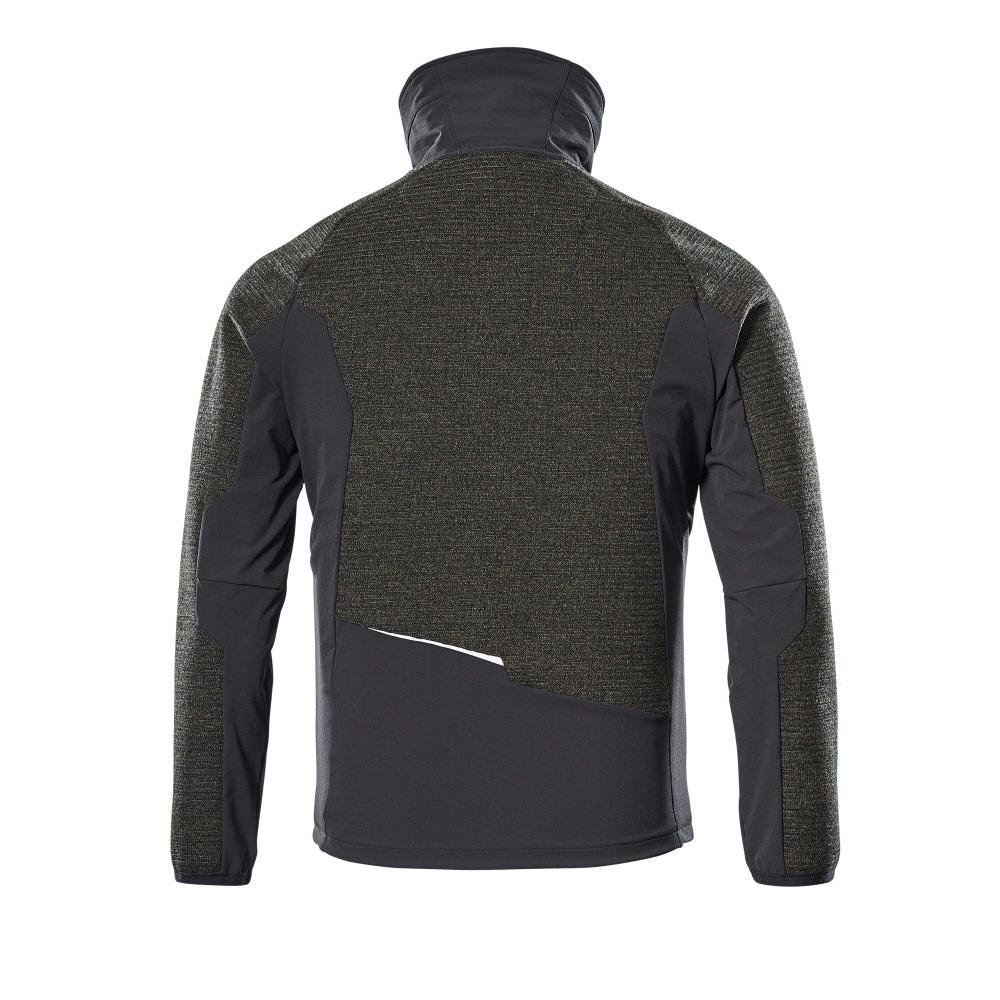 Kurtka dzianinowa, z membranowym kardiganem