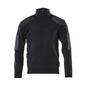 Sweter z dzianiny ze wzmocnieniami, sweter z dzianiny wełnianej