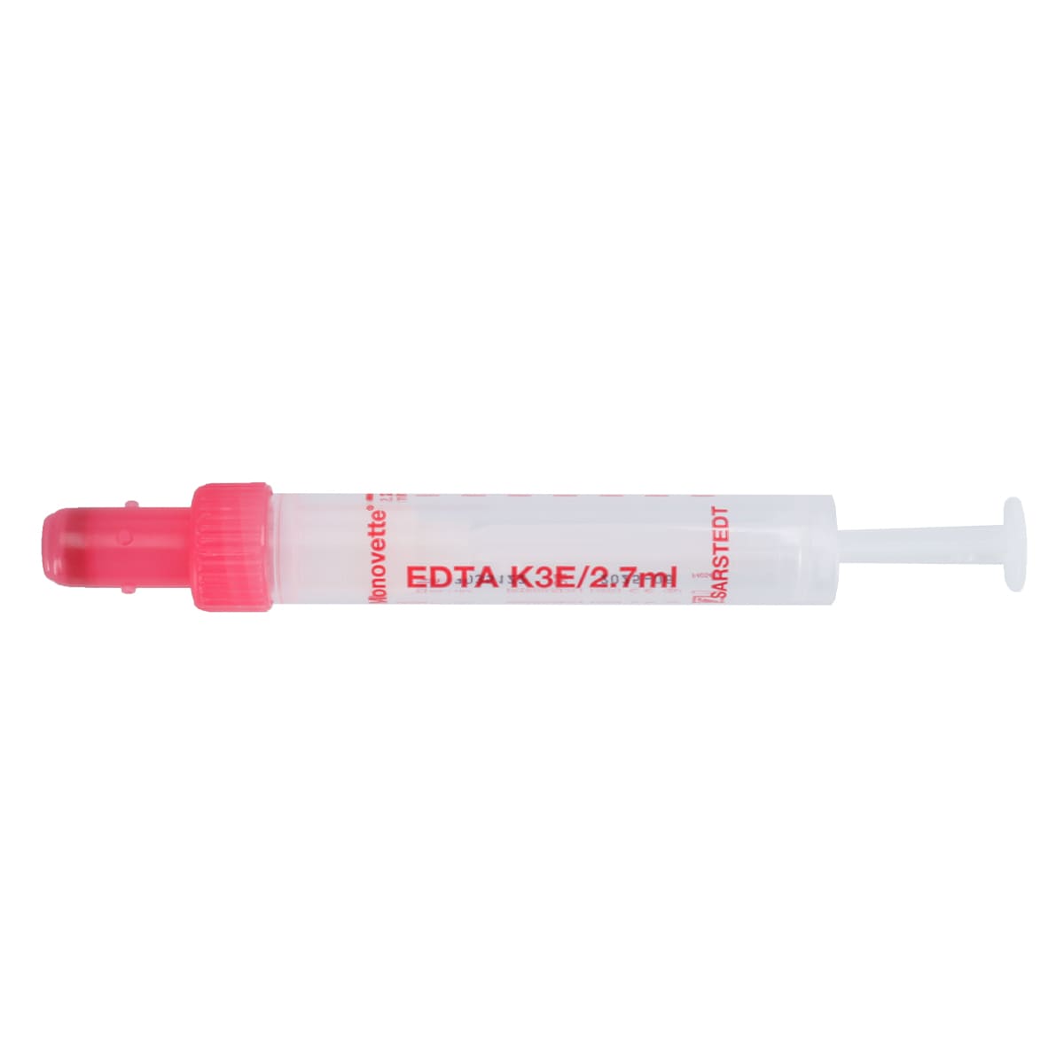 S-Monovettes, z papierową etykietą, fioletową zakrętką, 2,7ml hematologiczny potas/EDTA | Opakowanie (500 sztuk)