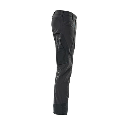 Spodnie ULTIMATE STRETCH, lekkie spodnie w kolorze czarno-niebieskim