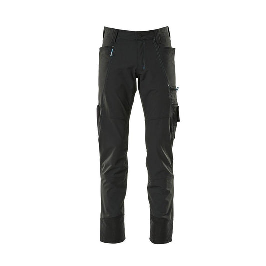 Spodnie ULTIMATE STRETCH, lekkie spodnie, czarne