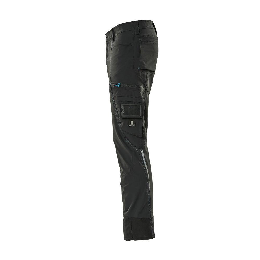Spodnie ULTIMATE STRETCH, lekkie spodnie, czarne