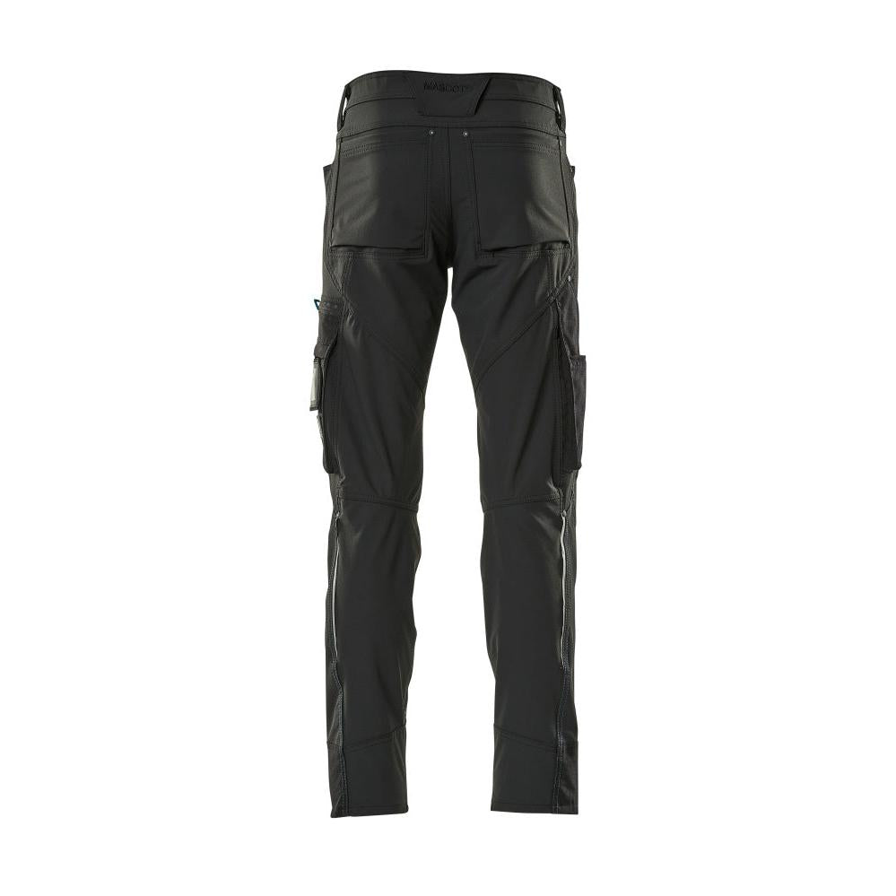 Spodnie ULTIMATE STRETCH, lekkie spodnie, czarne