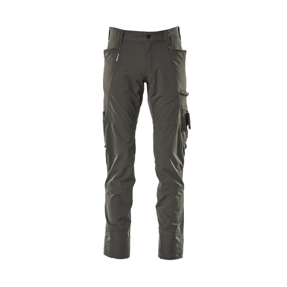 Spodnie ULTIMATE STRETCH, lekkie spodnie, ciemny antracyt