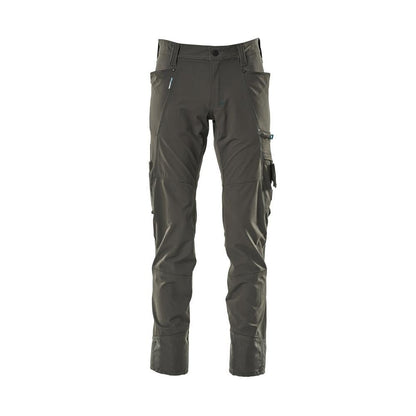 Spodnie ULTIMATE STRETCH, lekkie spodnie, ciemny antracyt